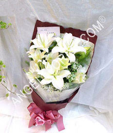 Birthday Flowers: In the morning