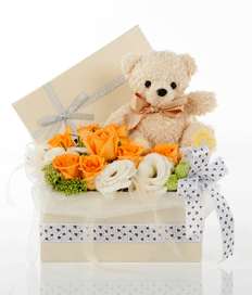 Birthday Flowers: Sunset Love